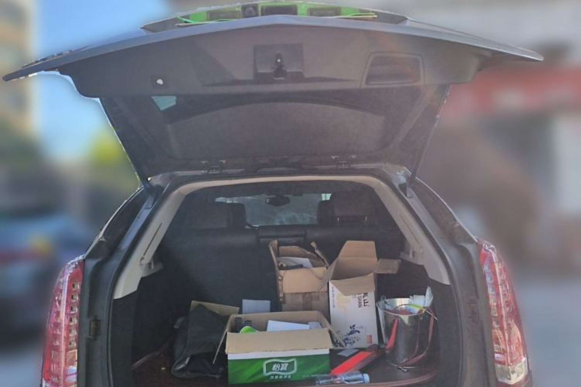 Used Cadillac SRX 2013 3.0L Elite Model Trunk