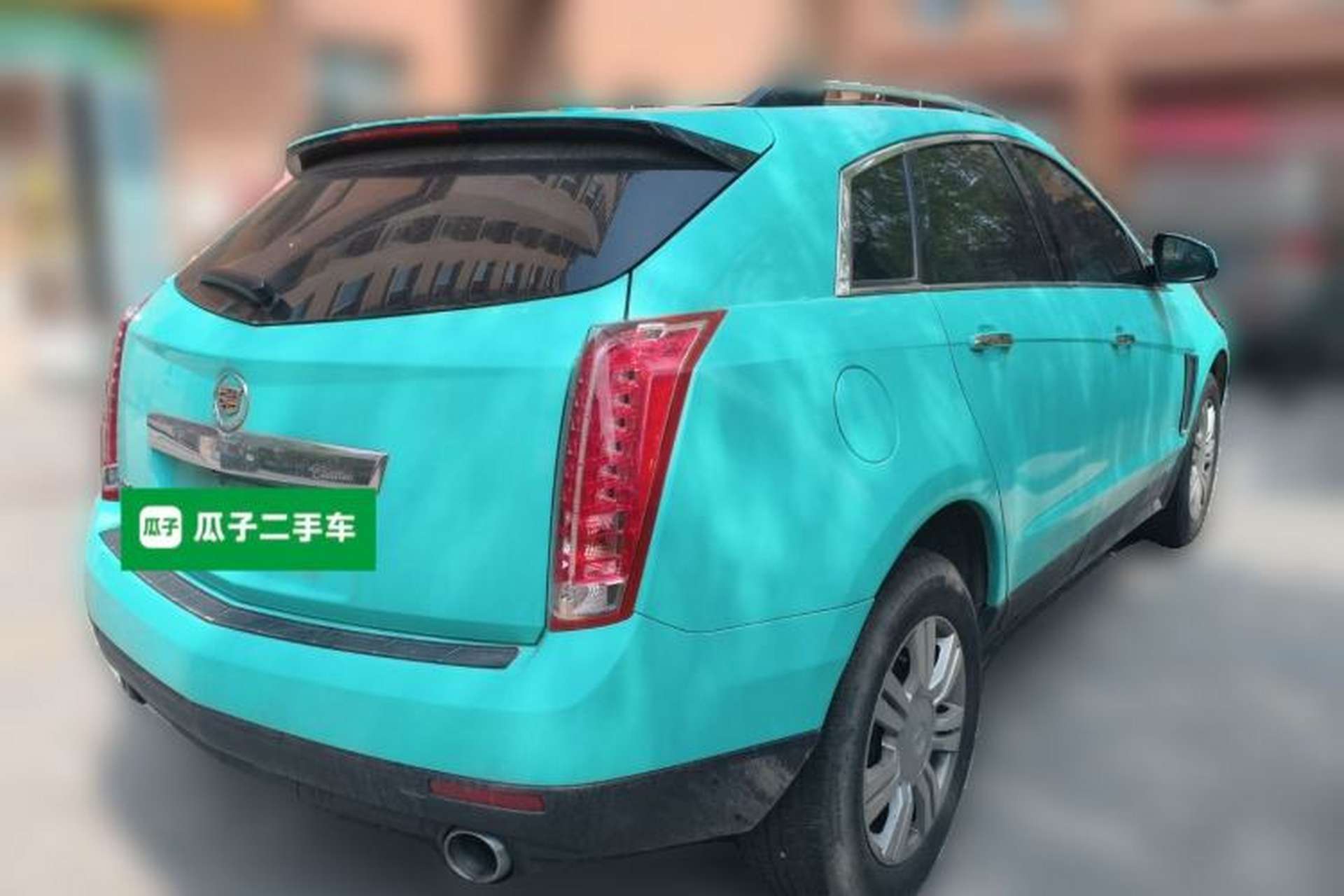 Used Cadillac SRX 2013 3.0L Elite Model Rear Right 45 Deg