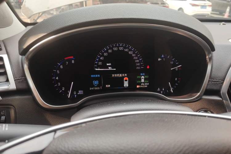 Used Cadillac SRX 2013 3.0L Elite Model Instrument Cluster