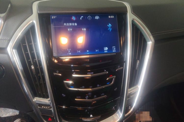 Used Cadillac SRX 2013 3.0L Elite Model Audio And AC Panel