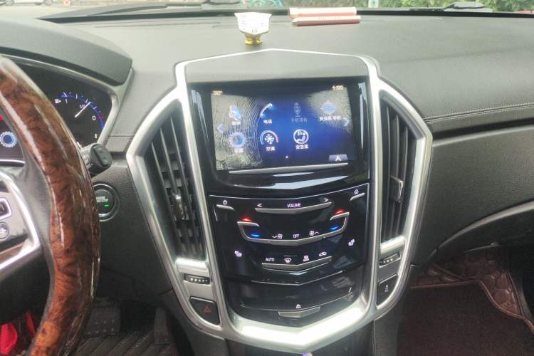 Used Cadillac SRX 2013 3.0L Luxury Model Audio And AC Panel