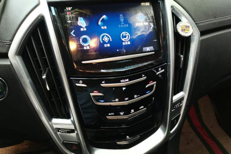 Used Cadillac SRX 2013 3.0L Comfort Model Audio And AC Panel