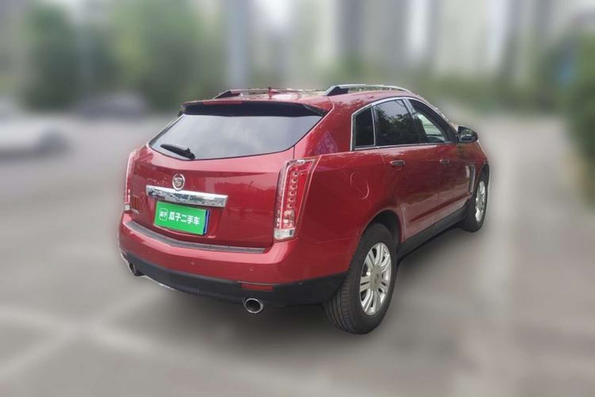 Used Cadillac SRX 2013 3.0L Luxury Model Rear Right 45 Deg