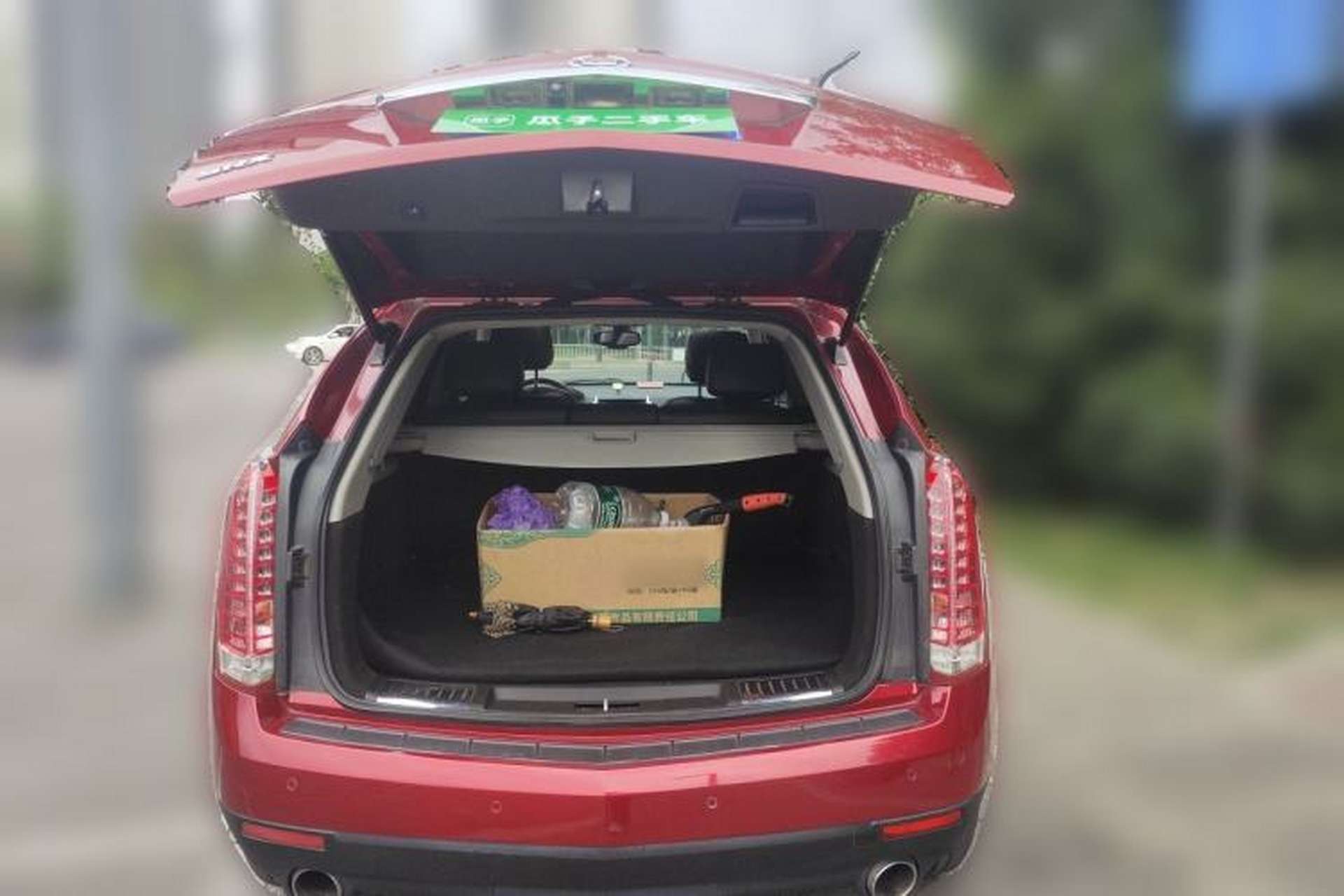 Used Cadillac SRX 2013 3.0L Luxury Model Trunk
