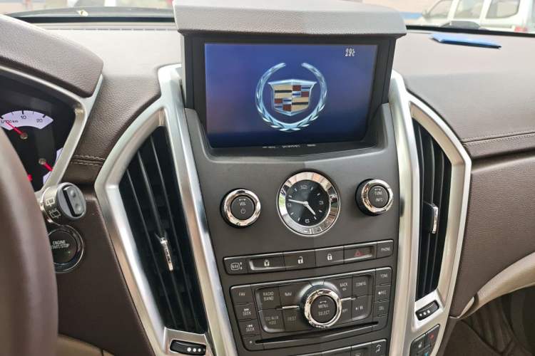 Used Cadillac SRX 2013 3.0L Flagship Model Audio And AC Panel