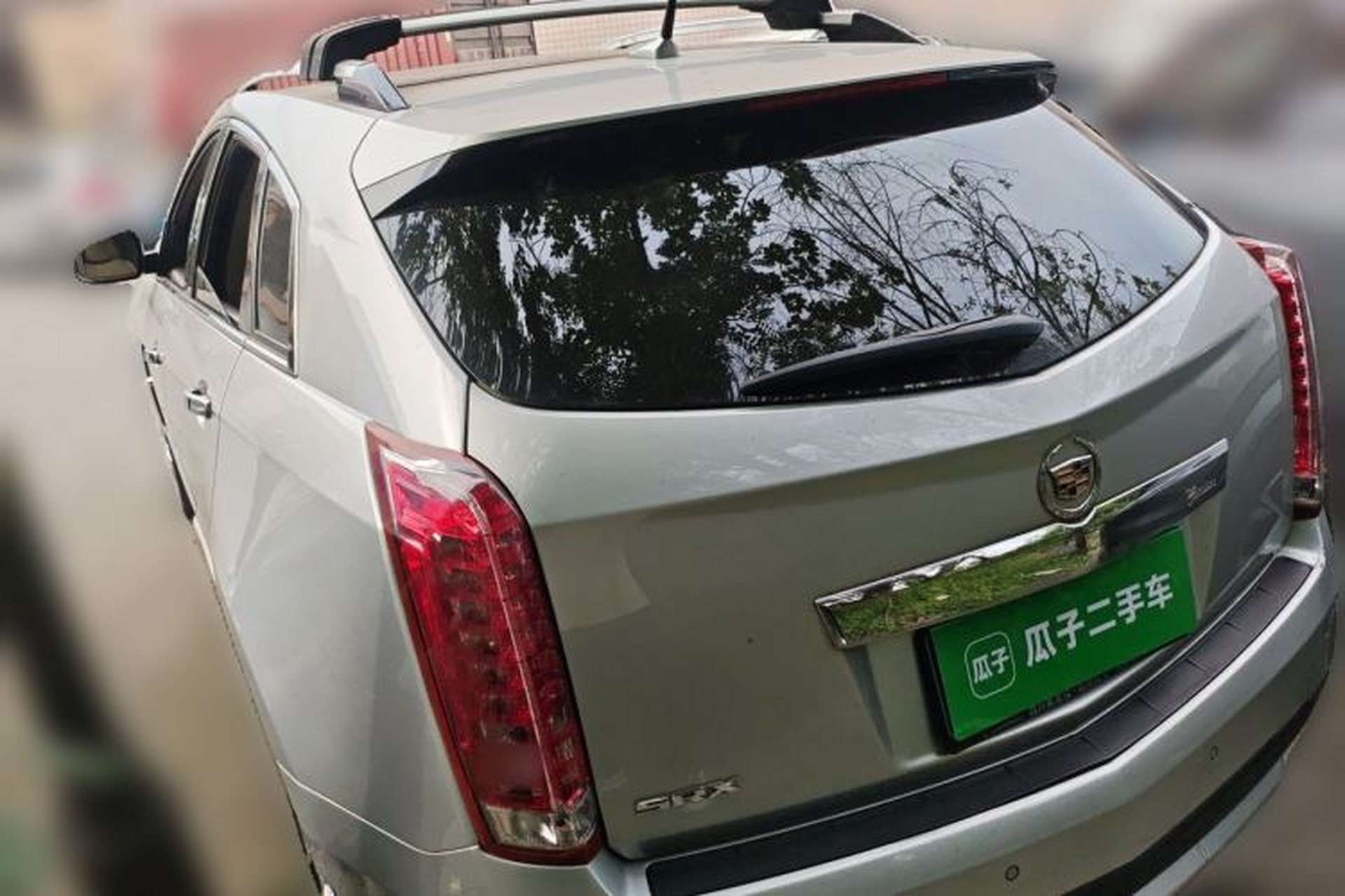 Used Cadillac SRX 2013 3.0L Flagship Model Rear Left 45 Deg