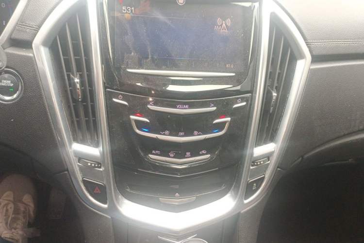 Used Cadillac SRX 2013 3.0L Comfort Model Audio And AC Panel