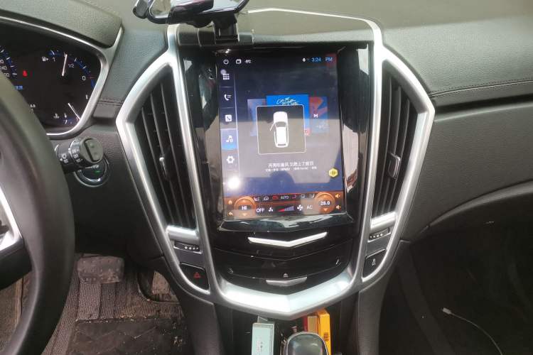 Used Cadillac SRX 2013 3.0L Comfort Model Audio And AC Panel
