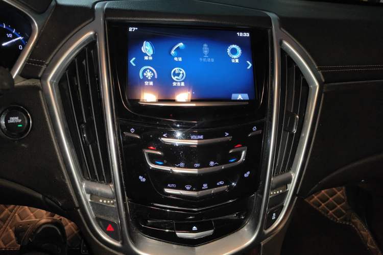 Used Cadillac SRX 2013 3.0L Leading Model Audio And AC Panel