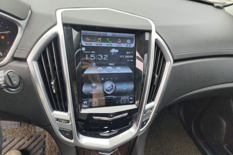 Used Cadillac SRX 2013 3.0L Luxury Model Audio And AC Panel