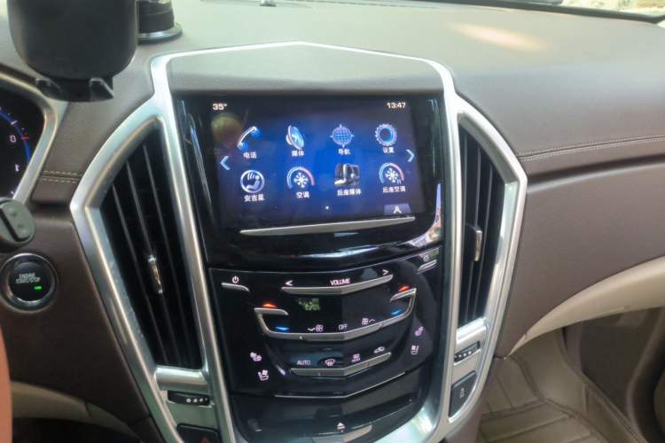 Used Cadillac SRX 2013 3.6L Flagship Model Audio And AC Panel