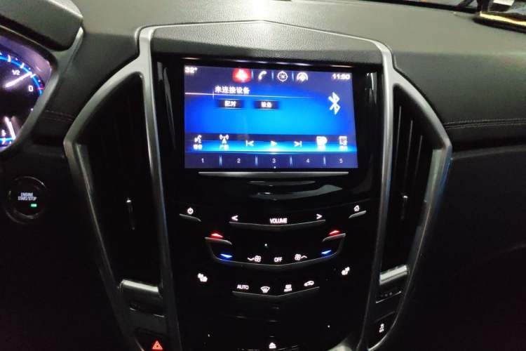 Used Cadillac SRX 2013 3.0L Elite Model Audio And AC Panel