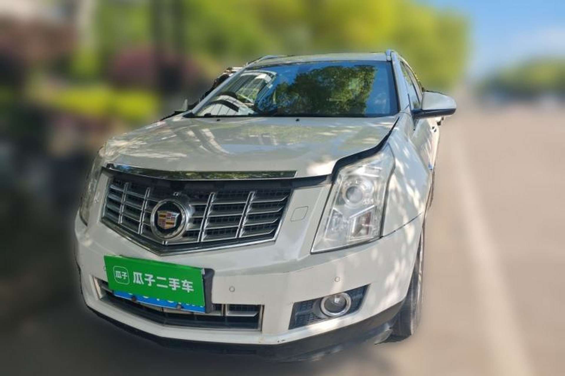Used Cadillac SRX 2013 3.0L Elite Model Front Left 45 Deg