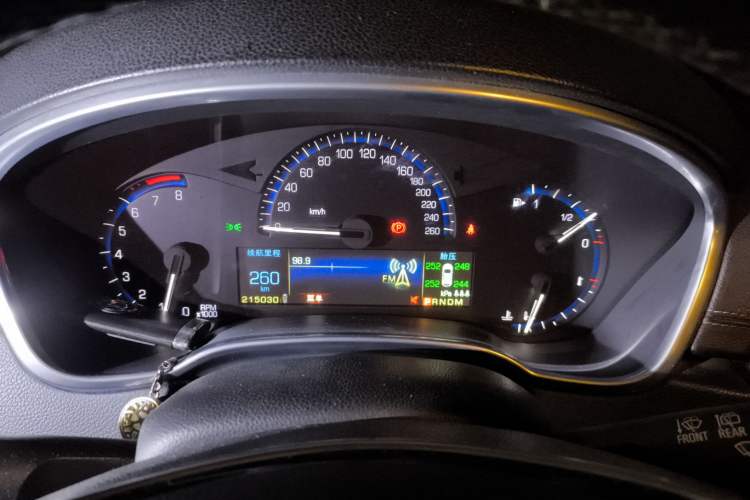 Used Cadillac SRX 2013 3.0L Elite Model Instrument Cluster