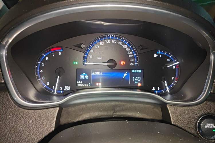 Used Cadillac SRX 2013 3.0L Luxury Model Instrument Cluster
