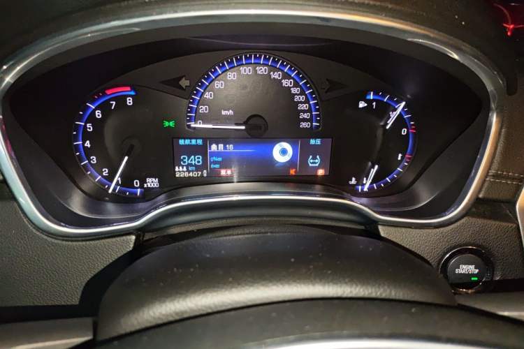 Used Cadillac SRX 2013 3.0L Elite Model Instrument Cluster