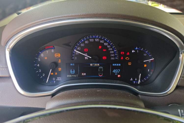 Used Cadillac SRX 2013 3.0L Elite Model Instrument Cluster