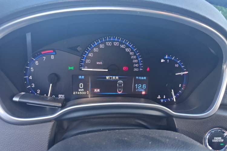 Used Cadillac SRX 2013 3.0L Elite Model Instrument Cluster