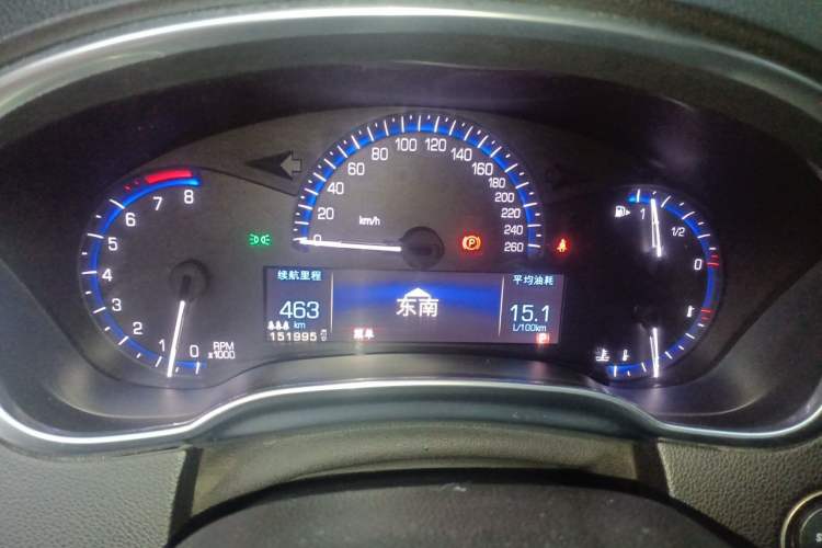 Used Cadillac SRX 2013 3.0L Elite Model Instrument Cluster