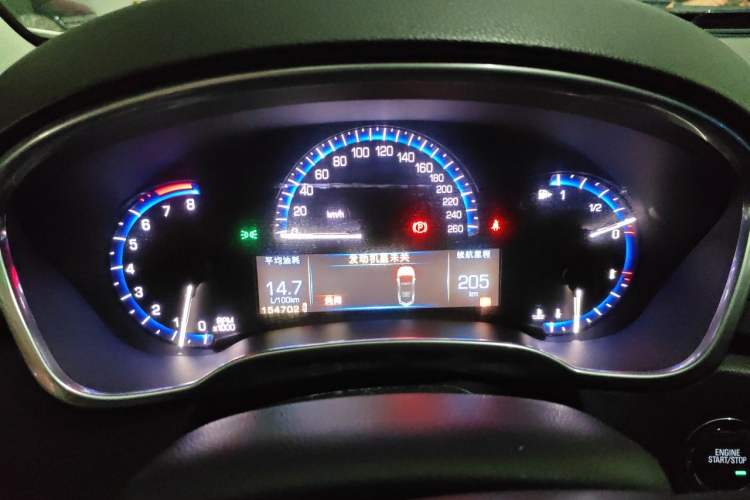 Used Cadillac SRX 2013 3.0L Elite Model Instrument Cluster