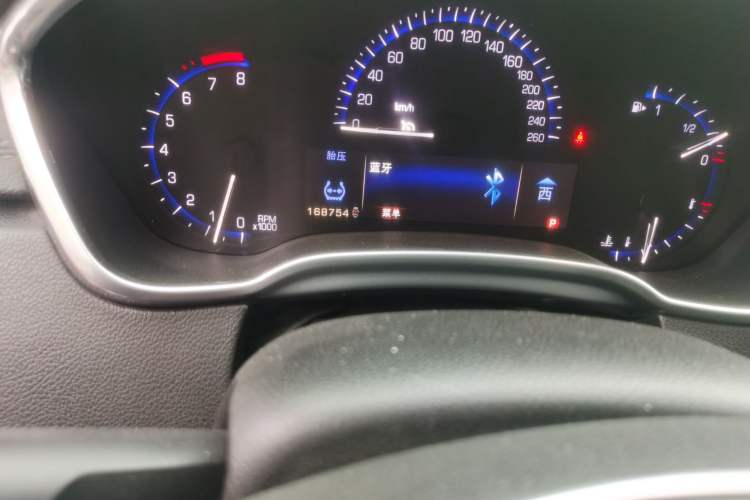 Used Cadillac SRX 2013 3.0L Leading Model Odometer Close Up