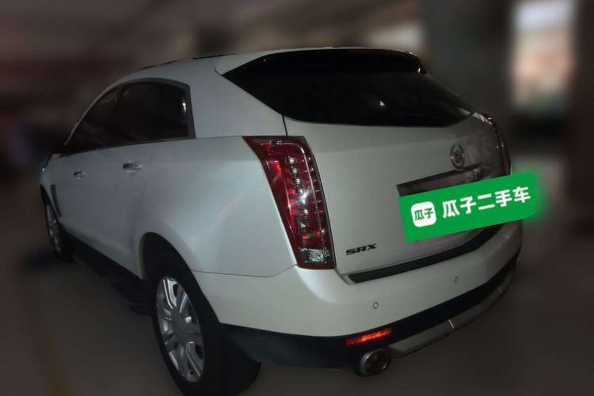 Used Cadillac SRX 2013 3.0L Elite Model Rear Left 45 Deg