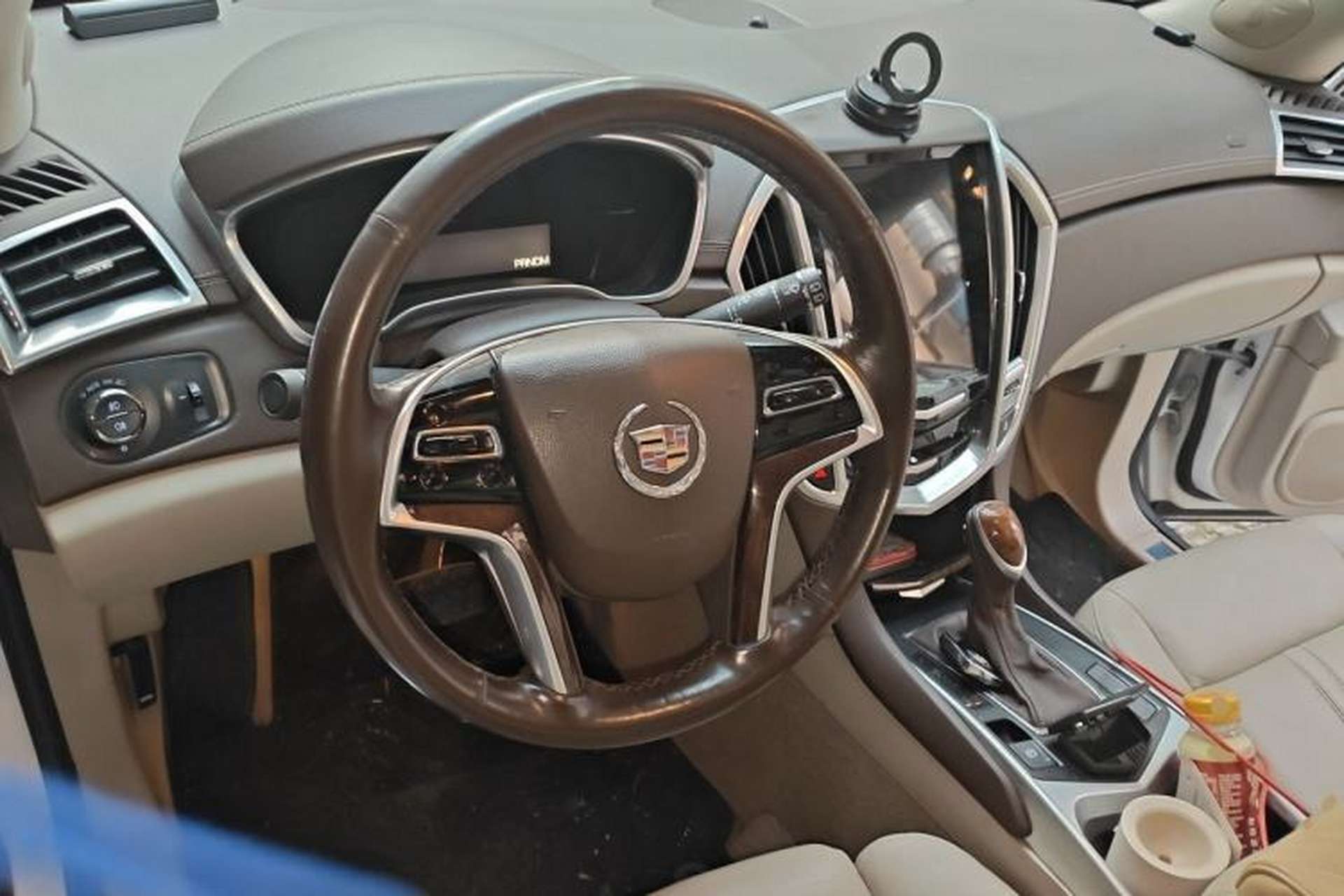 Used Cadillac SRX 2013 3.0L Leading Model Steering Wheel