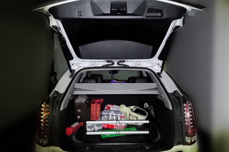 Used Cadillac SRX 2013 3.0L Elite Model Trunk