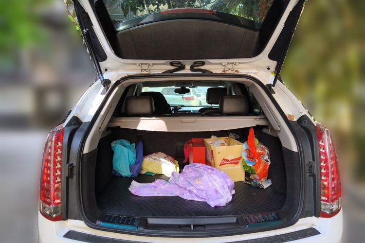 Used Cadillac SRX 2013 3.0L Elite Model Trunk