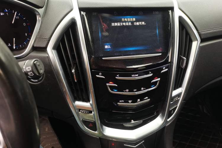 Used Cadillac SRX 2013 3.0L Comfort Model Audio And AC Panel