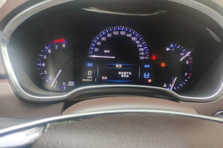 Used Cadillac SRX 2013 3.0L Luxury Model Instrument Cluster