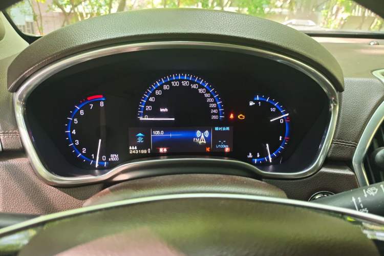 Used Cadillac SRX 2013 3.0L Elite Model Instrument Cluster