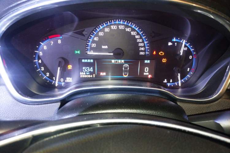 Used Cadillac SRX 2013 3.0L Elite Model Instrument Cluster