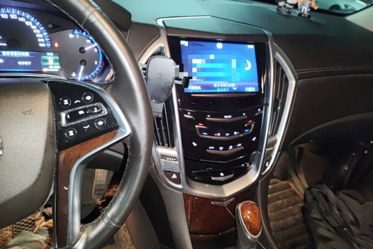 Used Cadillac SRX 2014 3.0L Elite Model Audio And AC Panel
