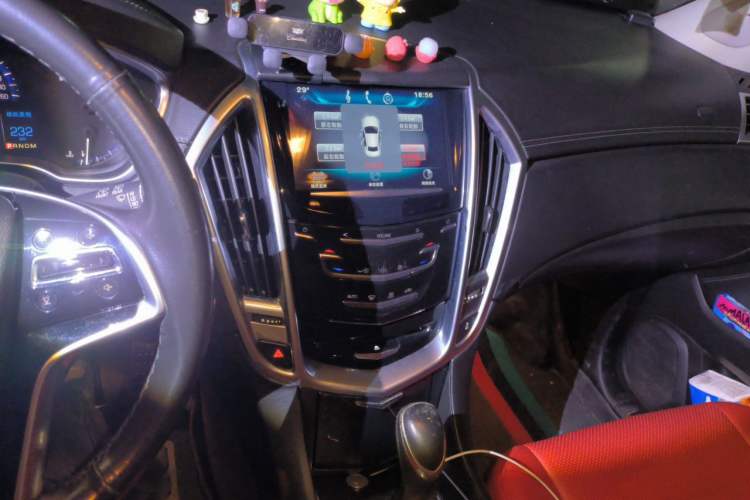 Used Cadillac SRX 2014 3.0L Comfort Model Audio And AC Panel