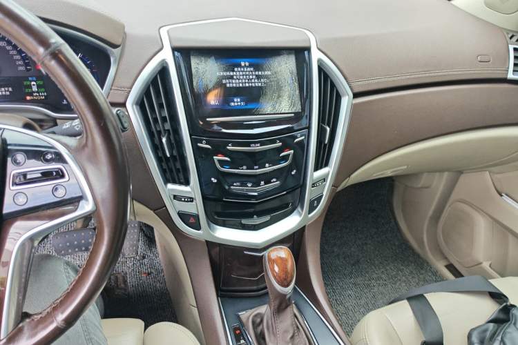Used Cadillac SRX 2014 3.0L Elite Model Audio And AC Panel