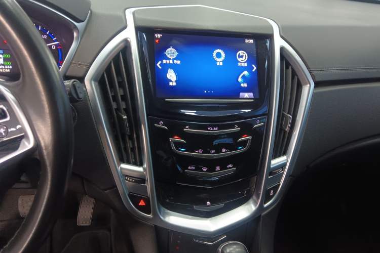 Used Cadillac SRX 2014 3.0L Comfort Model Audio And AC Panel