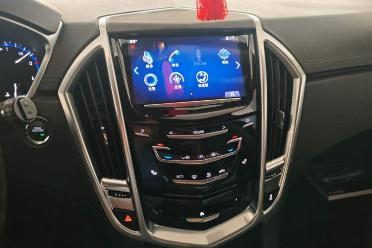 Used Cadillac SRX 2014 3.0L Elite Model Audio And AC Panel