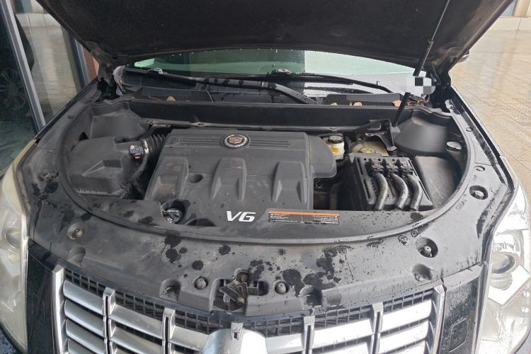 Used Cadillac SRX 2014 3.0L Elite Model Engine Bay