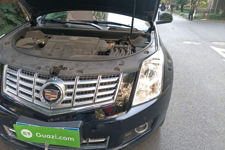 Used Cadillac SRX 2014 3.0L Elite Model Engine Bay Left