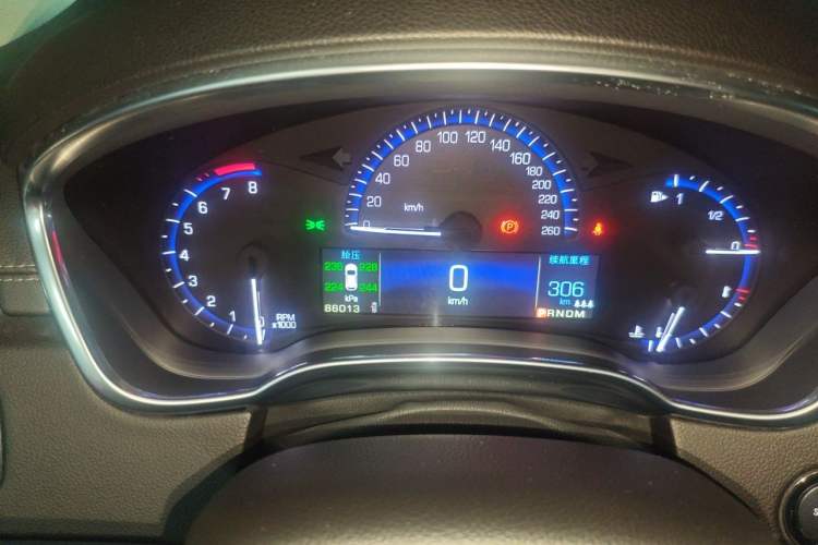 Used Cadillac SRX 2014 3.0L Elite Model Instrument Cluster