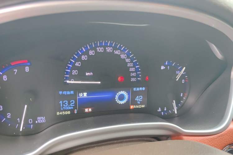 Used Cadillac SRX 2014 3.0L Elite Model Instrument Cluster