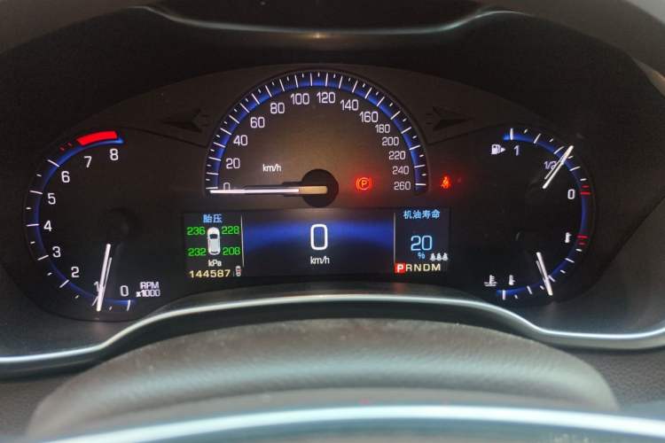 Used Cadillac SRX 2014 3.0L Elite Model Instrument Cluster