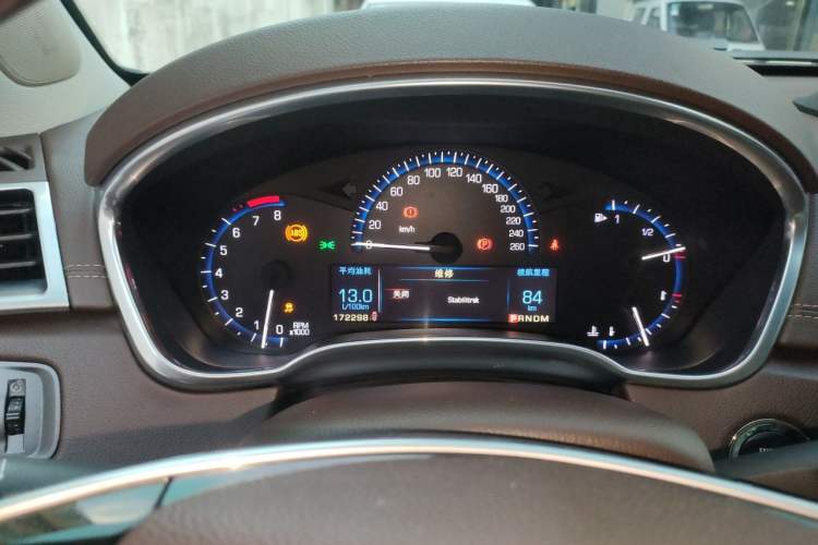 Used Cadillac SRX 2014 3.0L Elite Model Instrument Cluster