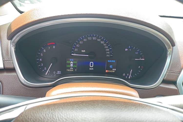 Used Cadillac SRX 2014 3.0L Elite Model Instrument Cluster