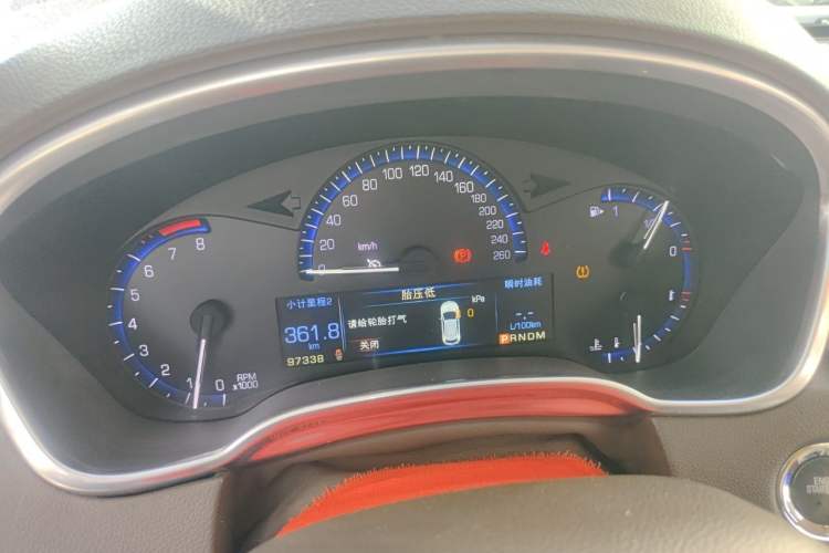 Used Cadillac SRX 2014 3.0L Elite Model Instrument Cluster