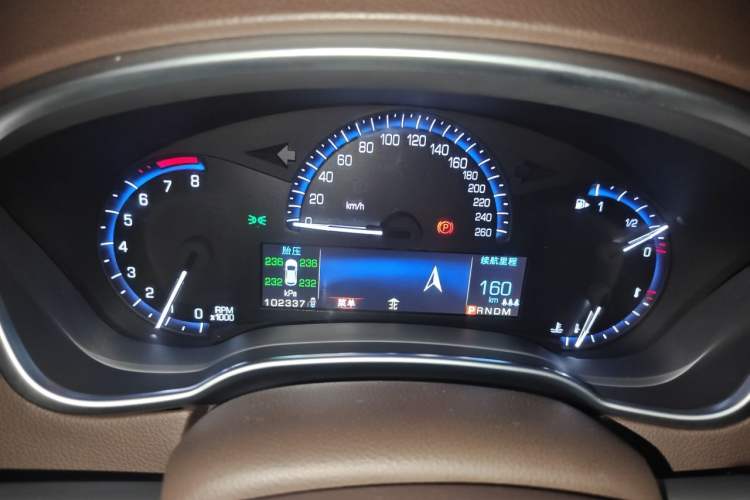 Used Cadillac SRX 2014 3.0L Elite Model Instrument Cluster