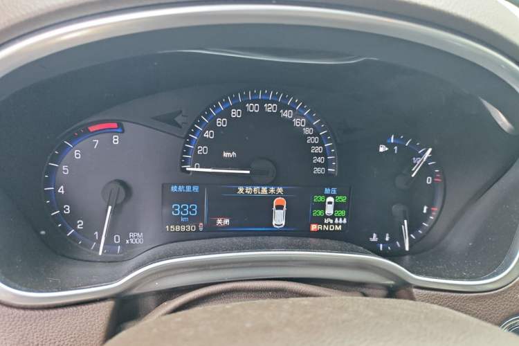 Used Cadillac SRX 2014 3.0L Elite Model Instrument Cluster