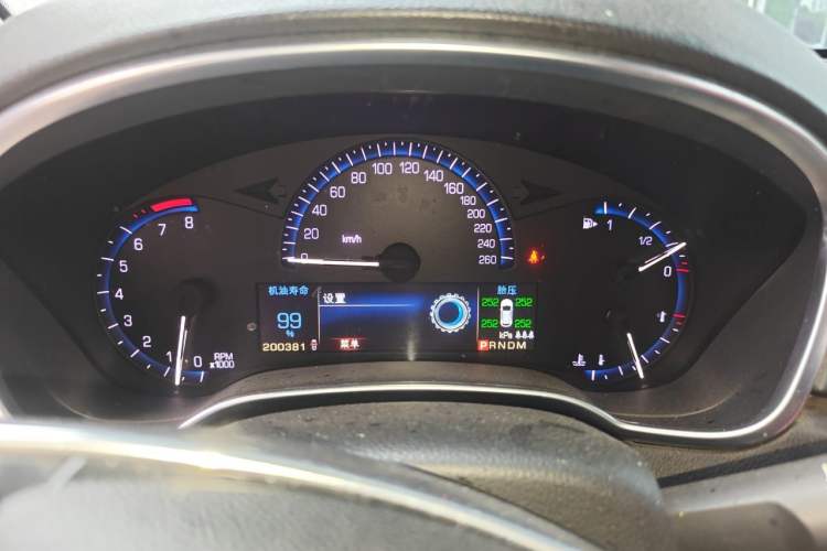 Used Cadillac SRX 2014 3.0L Elite Model Instrument Cluster