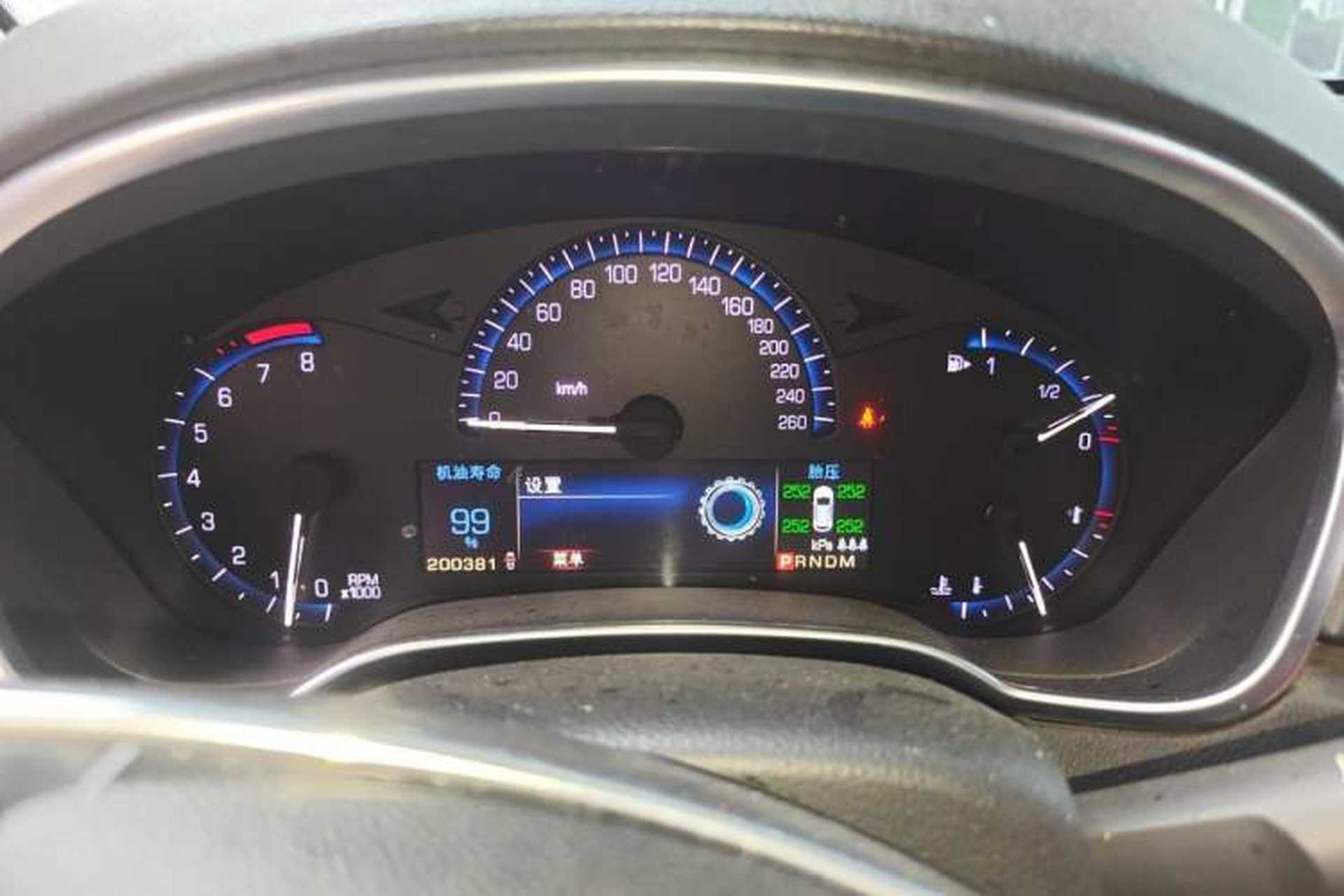 Used Cadillac SRX 2014 3.0L Elite Model Instrument Cluster